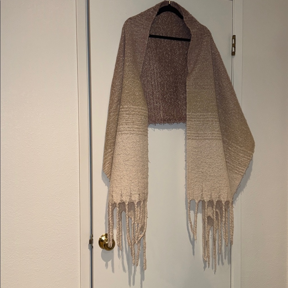 Pink Purple Ombré Scarf